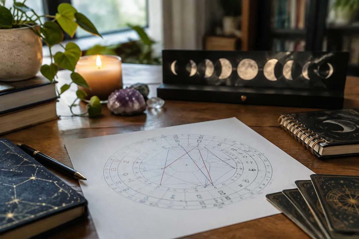 Comment interpréter les 12 maisons en astrologie avec un calendrier lunaire