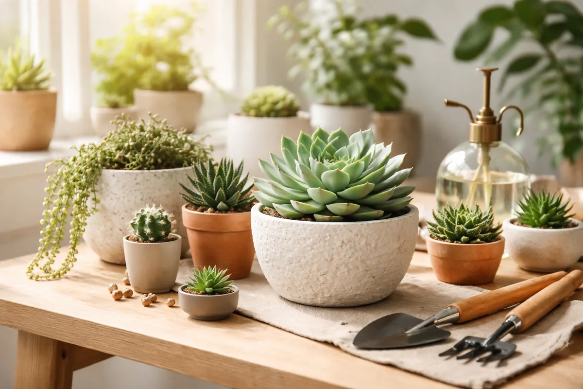 Comment bien choisir des plantes succulentes pour débuter dans le jardinage d'intérieur