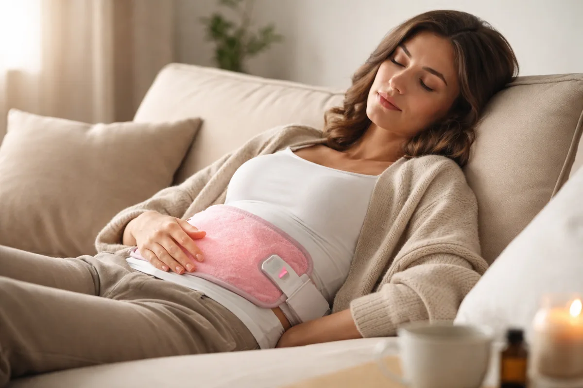 Comment la thermothérapie avec une ceinture chauffante peut-elle soulager les crampes menstruelles ?