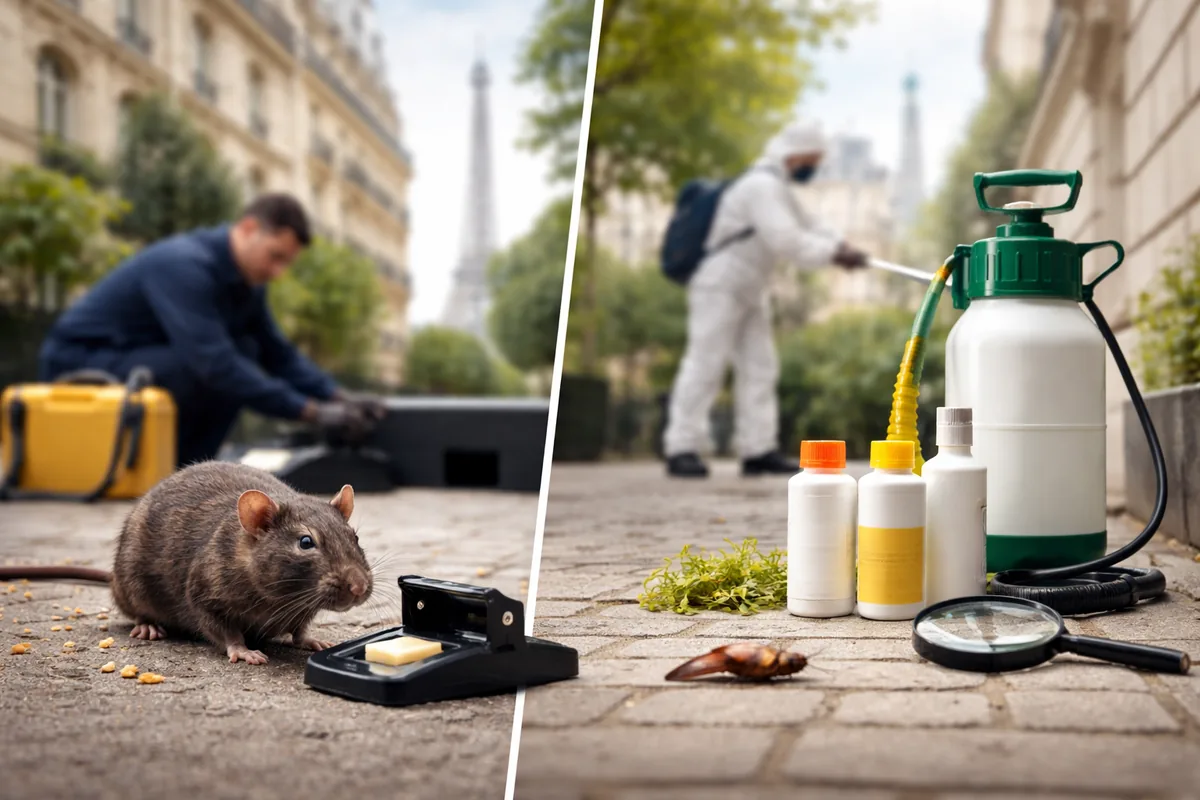 Quelles sont les différences entre dératisation et désinsectisation à Paris ?