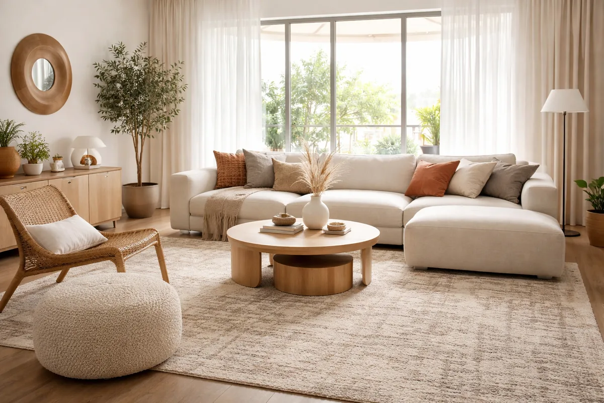 Comment choisir le bon type de tapis pour un salon de 30 m²